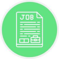 Job Creative Icon Design vector