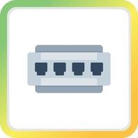 Hub Creative Icon Design vector