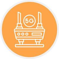 Router Creative Icon Design vector