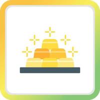 Gold Creative Icon Design vector