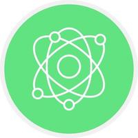 Atom Creative Icon Design vector