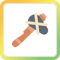 Stone Axe Creative Icon Design vector