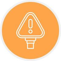 Alert Creative Icon Design vector