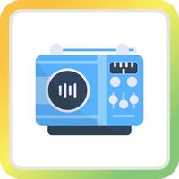 Radio Creative Icon Design vector