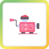 Meat Grinder Creative Icon Design vector