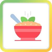 Porridge Creative Icon Design vector