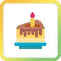 Cake Creative Icon Design vector