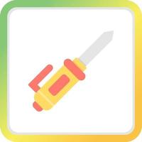 Screwdriver Creative Icon Design vector