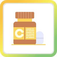 Vitamins Creative Icon Design vector