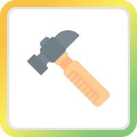 Hammer Creative Icon Design vector