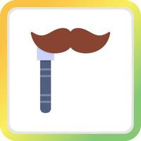 Moustache Creative Icon Design vector