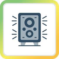 Speaker Creative Icon Design vector