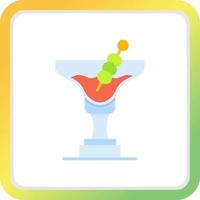 Martini Creative Icon Design vector