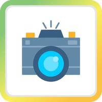 Camera Creative Icon Design vector