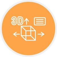 3D Design Creative Icon Design vector