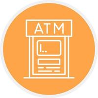 Atm Creative Icon Design vector