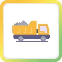 Truck Creative Icon Design vector