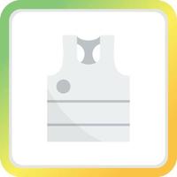 Tank Top Creative Icon Design vector