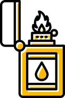 Lighter Creative Icon Design vector