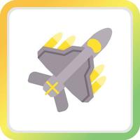 Plane Creative Icon Design vector