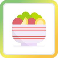 Salad Creative Icon Design vector