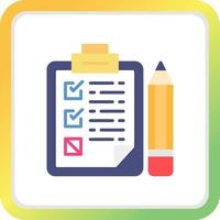 Clipboard Creative Icon Design vector