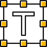 Text Box Creative Icon Design vector