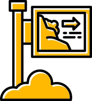 diseño de icono creativo de puntero vector