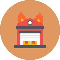 Fire Creative Icon Design vector
