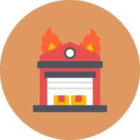 Fire Creative Icon Design vector