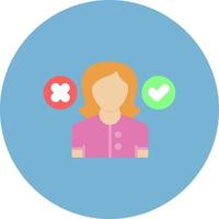 Decision Creative Icon Design vector