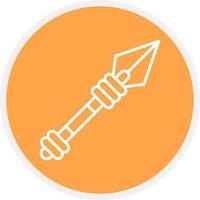 Spear Creative Icon Design vector