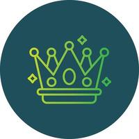 Crown Creative Icon Design vector