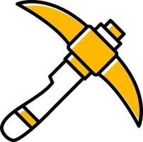 Pickaxe Creative Icon Design vector