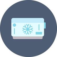 Freezer Creative Icon Design vector