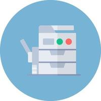 Copy Machine Creative Icon Design vector