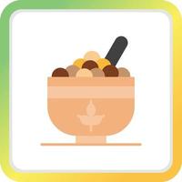 Cereal Creative Icon Design vector