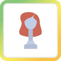 Wig Creative Icon Design vector