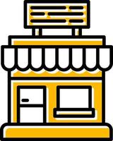 tienda de diseño de iconos creativos vector