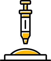 Thermal Paste Creative Icon Design vector