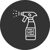 Spray Bottle Creative Icon Design vector