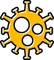 Virus Creative Icon Design vector