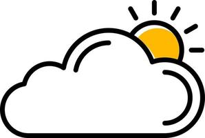 diseño de icono creativo de nube vector