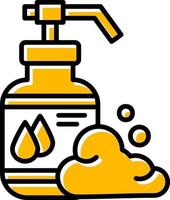 Shampoo Creative Icon Design vector