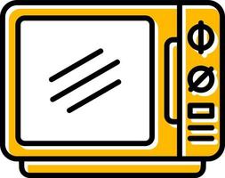 Microwave Creative Icon Design vector