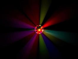 abstrakter lichteffekt discokugel party club video