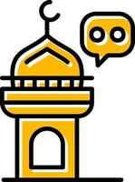 Minaret Creative Icon Design vector