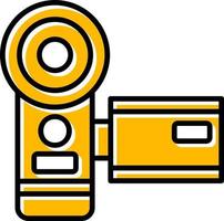 Video Camera Creative Icon Design vector