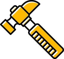 Hammer Creative Icon Design vector