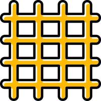 Grid Creative Icon Design vector